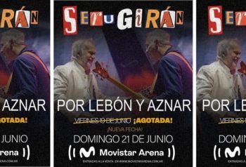 Serú Girán por Lebón y Aznar en Movistar Arena