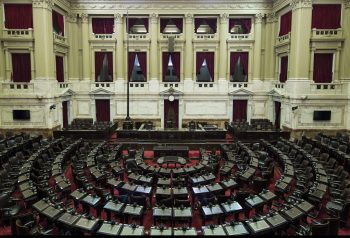 Recinto de la Cámara de Diputados de la Nación