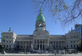 Palacio del Congreso de la Nación Argentina en Buenos Aires