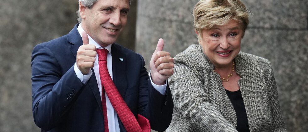 Georgieva elogió el programa de Milei y pidió sostener el rumbo con el FMI